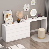 Drawer Cabinet Almari Baju Wardrobe Organizer Meja Solek Scalable IKEA Table With Chest of Drawers r