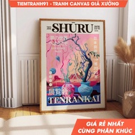 Tranh treo tường Modern Abstract Wall Art - 2005 Tokyo Japan Exhibition Poster - Abstract Vase and P