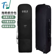Golf aviation bag, golf travel checked bag, jacket with pulley, golf bag protective cover, foldable