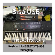 Keyboard PIANO NEW ANGELET XTS 966 61 key(USB MIDI)MURAH