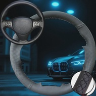 Customized Car Steering Wheel Braiding Cover For BMW M Sport M3 E90 E91 E92 E93 E87 E81 Car Accessor