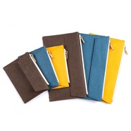 F First Launch Traveler Notebook TN Washable Zipper Bag File Storage Bag Business Card Bag File Bag