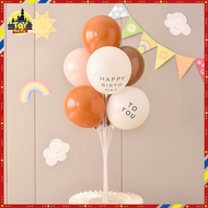 7pcs Foil Balloon with Balloon Stand for Birthday Party Decorations