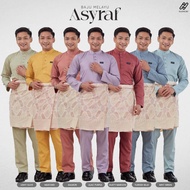 HASNURI ASYRAF BAJU MELAYU BAJU RAYA 2024 BAJU MELAYU CEKAK MUSANG REGULAR FIT COTTON LINEN