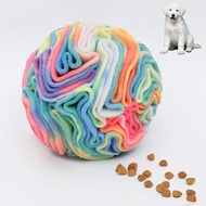 Snuffle Ball for Dogs, Puppy Treat Toy, Interactive Foraging Puzzle Ball Toy, Enrichment Toys for La