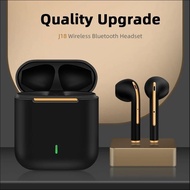 TWS Original J18 Bluetooth Earphones True Wireless Stereo HIFI Headphone Audio Earbuds Sports Headse