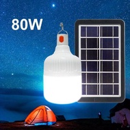 Vimite LED Solar Light Bulb 40/80/100/150W Outdoor Waterproof Solar Lamp Portable Lighting Night Lig