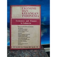 USED INDONESIAN ECONOMICS AND FINANCE BOOK 1984