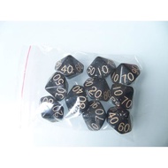 Number 0-9 Ten Sides Dice 10 Sides Dice Teaching Props Arithmetic Bulk Bar KTV Entertainment Pavilio
