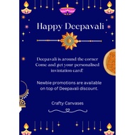 Deepavali Cards/Invitations