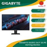 GIGABYTE GS25F2 24.5" Gaming Monitor - FHD/IPS/200Hz 1ms/HDMI/DP/Built-in Speaker