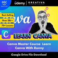 Video Course - Canva Master Course  Learn Canva With Ronny | Learn Canva Course
