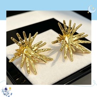 Exaggerated Sunflower Earrings/Firework Radiation Earrings