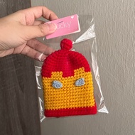 Fiona's Crochet Iron Man Pulling Key Holder/Key Bag/Key Protector 钢铁侠拉式钥匙套钥匙圈钥匙保护套 CK048