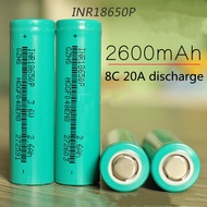 18650 Battery 2600mAh 3.7v 8C 20A Discharge Rechargeable 18650 Lithium Toy Solar Light Led Flashlight