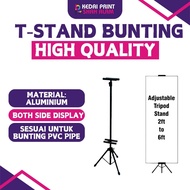 BUNTING STAND SAHAJA,PEMBERAT TRIPOD STAND, STAND BUNTING + WATERBAG (MAX 6FT HEIGHT)
