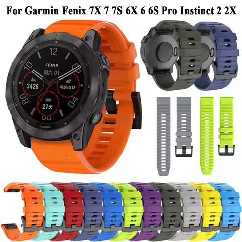 Bracelet for Garmin fenix 6X Pro 6 6S Solar 7X 7 7S Pro 5X Plus 5 3HR D2 935 945 Smart Watch Band Sp