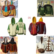 Avatar Zipper Hoodie 3D Print Coat unisex Jacket Outerwear
