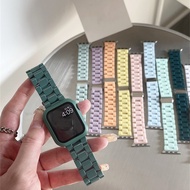 Candy Color Strap For Smart Watch Ultra 49mm 9 8 7 41/45mm 4 5 6 44/42mm  Macaron Replace Wrist Watchband Belt for iWatch 1 2 38/40mm W46 W26 + Dt100 W66  T500 Iwo7