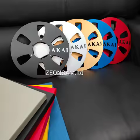 AKAI 10.5" Tape Reel Aluminum Reel to Reel 1/4" Tape Recorders Technics /TASCAM/ STUDER /AKAI/ Pione