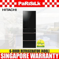 Hitachi R-HW530NS-XK 6-Door Refrigerator (400L)