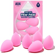 AOAStudio Series Makeup Sponge, High-Definition Flawless, 6 Pieces Pack, Suitable for Powder and Liq