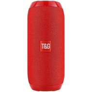 T & G Portable Bluetooth Speaker, IPX4 Waterproof Wireless Speaker with Subwoofer, Wireless Stereo P