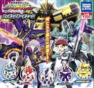Takara 新幹線変形ロボ シンカリオン フィギュアキーチェーン 新幹線戰士Z 匙扣吊飾 P1 (全套5隻) E5隼號 E6小町 E7光輝 暗黑號 黃博士