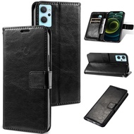 Genuine Handmade Leather Flip Case For OPPO F9 F11 Pro A5 A9 2020 A7 A5s A12e A3s A5 Fashion Busines
