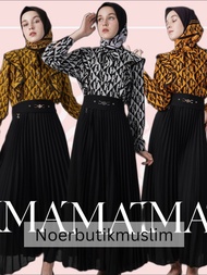 Hikmat Fashion Original A9995 Abaya Hikmat  noerbutikmuslim Gamis