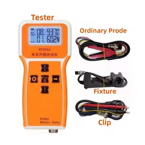 RC3563 Battery Voltage Internal Resistance Tester High-precision Trithium Lithium Iron Phosphate 186