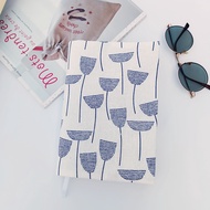 รวมลายไม่หวาน ไม่ดอกไม้ ปกหนังสือผ้า cotton 100% ขนาด A5 B6 ปกหนังสือผ้า ถนอมหนังสือ ขนาดพ็อคเก็ตบุ๊