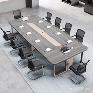Table Chair Office Small Training Modern Conference Large Simple Negotiation Long Table Combination 