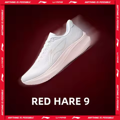 Li-Ning Women's RED HARE 9 Racing Running Shoes LIGHT FOAM ULTRA Breathable Stable Anti-slip LiNing 