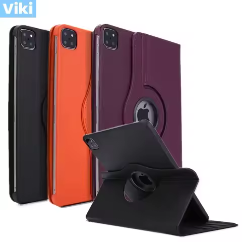 Case For iPad Air Pro 13 12.9 360 Rotating Leather Stand Cover For iPad Pro 12 9 inch 2021 2020 2018