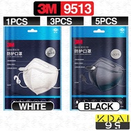 3M 9513 Particulate Respirator Mask (1/3/5 pcs/pack)  9513 KN95 3M N95 MASK kn95 mask 3M 9105 3m fac