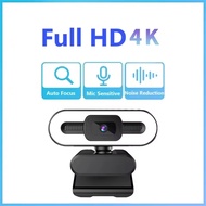 Portable Full HD 1080P 2K 4K Webcam PC Laptop Auto Focus Webcam Live Streaming Flexible with Microph