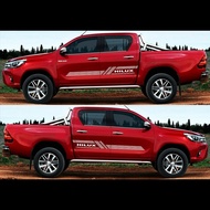 Hilux Sticker Car Side Body Sticker Car Door Decals For Toyota Hilux Car Decoration Accessories