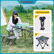 Estation - Multipurpose Outdoor Folding Chair Portable Folding Bench Fishing Folding Chair