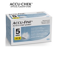 Accu-Fine Insulin Pen Needles 31G (0.25mm)x5mm 100's (exp July 2029)