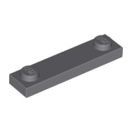 COOLPON|This Is LEGO Lego's Parts Plate 1x4 2 Studs 92593 Thin 4598769dark Gray