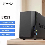 Synology DS224+ Quad-Core Dual-Bay Network Storage Server Diskless Brand New with 2 Hard Drive Slots