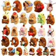 10-13cm Capibara Doll Multicolor Kapibala Plush Toy Gift Plush Cloth Doll Birthday Gift