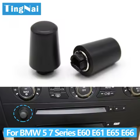 Radio Volume Knob for BMW 5/6/7 Series E60 E63 E65 - CD Player Button 2004-2007 520i 525i 530i