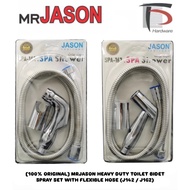 [100% ORIGINAL] MRJASON HEAVY DUTY TOILET BIDET SPRAY SET WITH FLEXIBLE HOSE (J142 / J162)