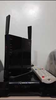 Buffalo WZR-HP-G300Nh2 Router + Magic Tv MTV-3000