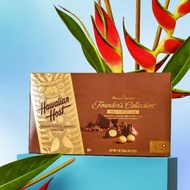 Hawaiian Chocolate Host Founder's Collection Premium Milk Chocolate with Whole Macadamia 165gram Gif