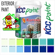 ( 18L ) KCC PAINT KOREVER PURE ACRYLIC EXTERIOR FINISH 5 YEARS KOREA PAINT FUNGUS ALGAE RESISTANCE /