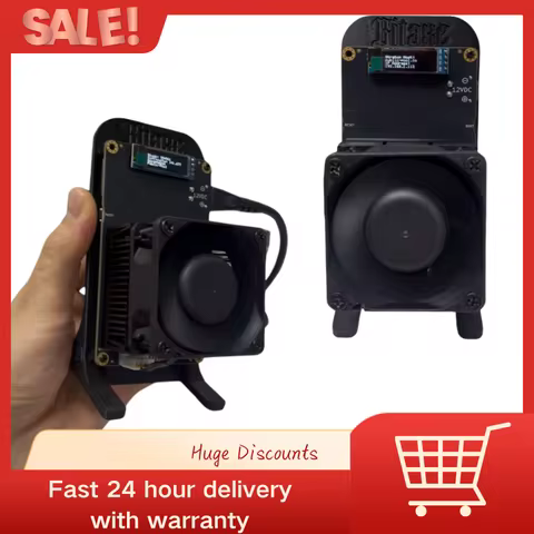 Bitaxe GT801 Gamma Turbo Open-Source Bitcoin Miner BM1370 ASIC 2.15TH/s 18J/TH High Efficiency Stand