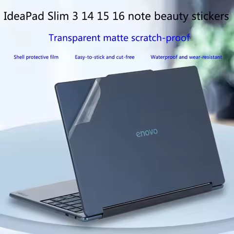 Fro Lenovo IdeaPad Slim 3 14 15 16 Notebook Beauty Sticker AHP10 Shell Protective Film IRUI0 Compute